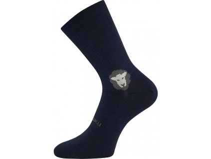 Ponožky Voxx barefootik merino kluk tm.modrá