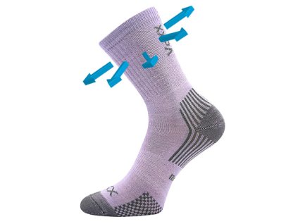 voxx ponozky optimalik sv fialova 25 29 17 19 3 pary