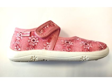 Bačkůrky Richter balerínka 9150 3295 3300 růžová/krajka