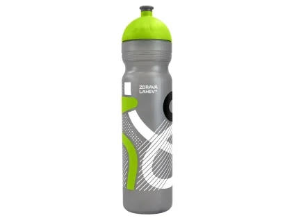 Zdravá láhev 1 l  SPORT ELEMENT zelená/šedá