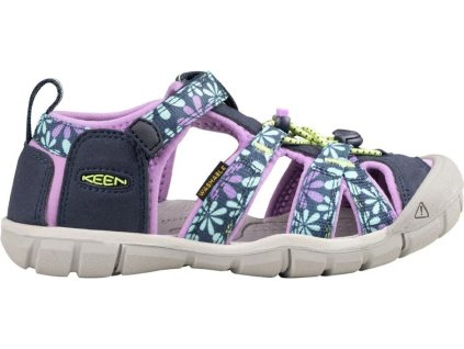 Sandály Keen Seacamp CNX black iris/african violet