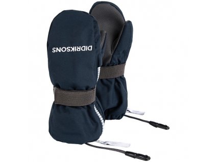 Rukavice Didriksons zimní BIGGLES zip tm.modrá (Velikost 0-2, Barva tm. modrá)