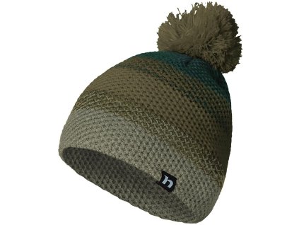 Čepice zimní Hannah Otik Jr uni pruh/lišejník