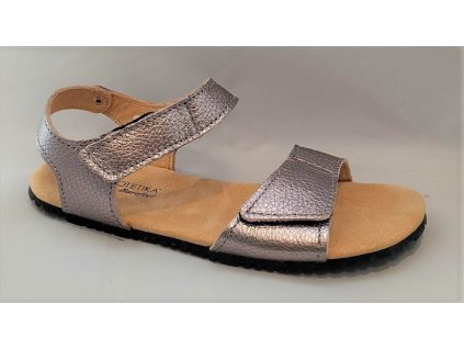 Sandály Protetika Belita barefoot růžová metalické (Barva růžová, Velikost boty 37)