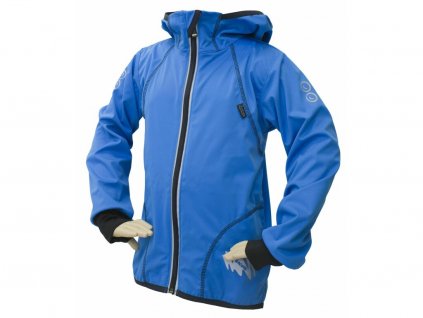 Bunda Fantom letní softshell s membránou 18000/12000 - modrá (Velikost oblečení 104)