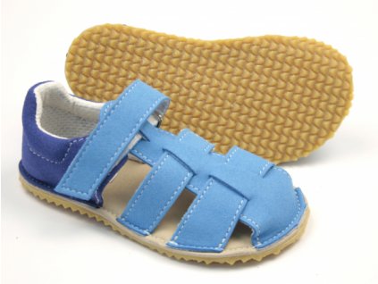 Sandály Jonap Zula modrá/tyrkys (Barva modrá, Velikost boty 22)
