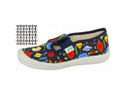 Bačkůrky DPK 57012 (Barva modrá, Velikost boty 29)