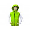 Vesta Fantom softshell outdoor s kapucí reflexní zelená