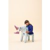 Obuv celoroční Affenzahn barefoot buddy otter kamarádka vydra šeříková
