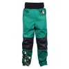 softshellove kalhoty detske medvedi tyrkysova