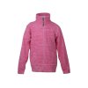 mikina fleece s otvorem pro palec ruzova 4480360