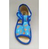 Bačkůrky Rak 100014-4 modrá/dino (Barva modrá, Velikost boty 23)