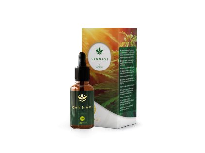 Cannavi by Nutrivi 10% CBD+ Oil Full Spectrum 10 ml, harmonizace, harmonizácia nervové, nervovej sústavy, podpora imunity