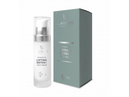 Larens Lifting Detox + Face Cream 30 ml, s intenzivním, intenzívnym liftingovým a detoxikačním, detoxikačným účinkem, účinkom