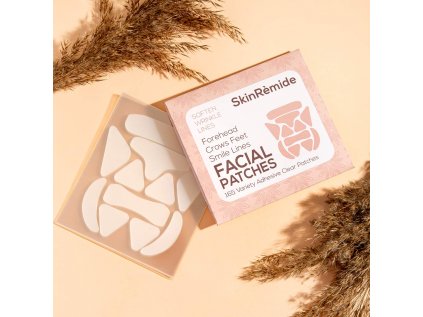 SkinRémide silicone pads for all facial wrinkles, silikónové vankúšiky na všetky vrásky na tvári, Silikonpads für alle Gesichtsfalten