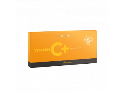 Nutrivi Vitamin C 90 kapslí, doplnom, doplněk stravy, 100% přírodní, prírodný, capsules