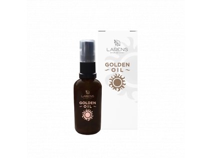 Larens Golden Oil 50 ml, pleťový masážní, masážny olej
