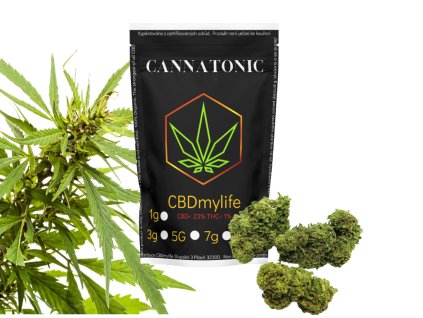 CBD konopí  Cannatonic (Hmotnost 100g)