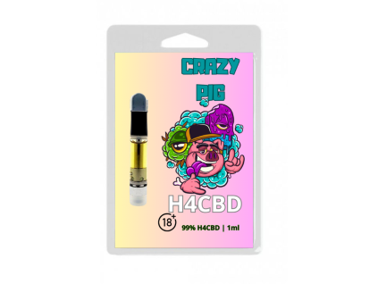 510 1 h4cbd 99 cartridge 1ml crazy pig