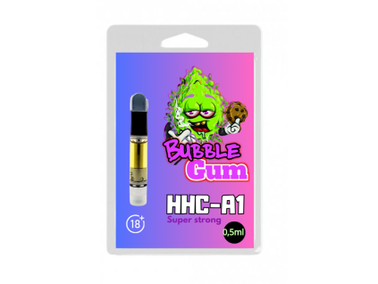 HHC-A1 Cartridge -1 ml Bubble Gum 99% (Objem 1ml)