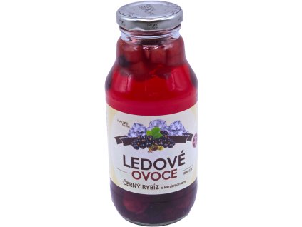 Ledové ovoce Černý rybíz s kardamomem