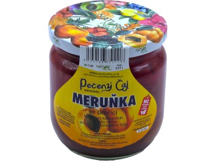 Pečený čaj velký Meruňka se skořicí