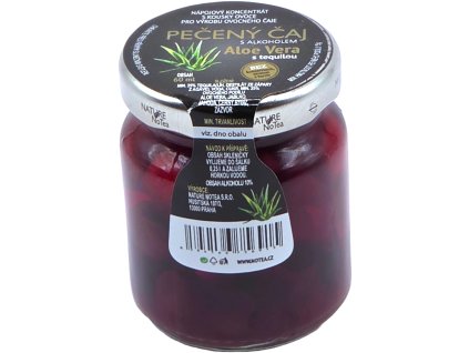 Pečený čaj malý alkoholový Aloe Vera s tequilou