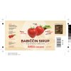Babiččin sirup 500ml Jahoda s rebarborou