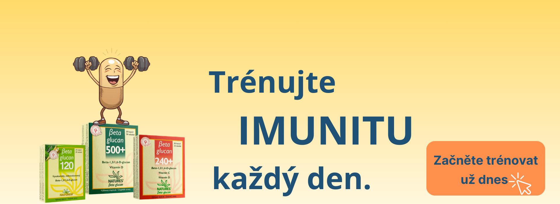 Začněte trénovat  už dnes
