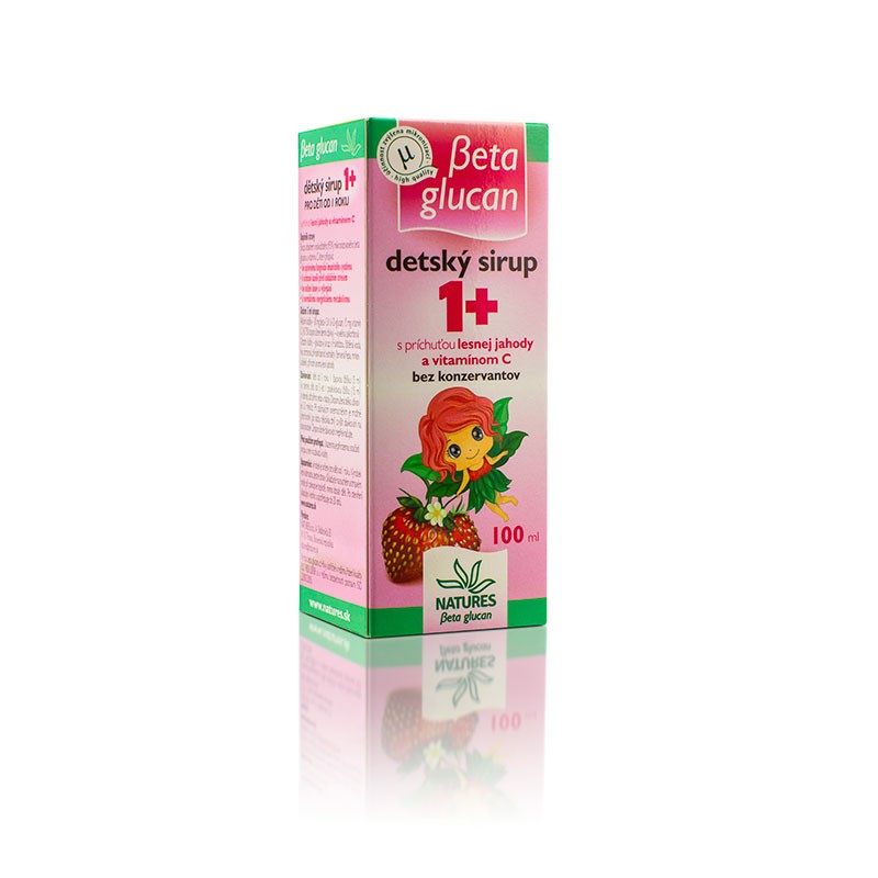 detský sirup s beta glukánom