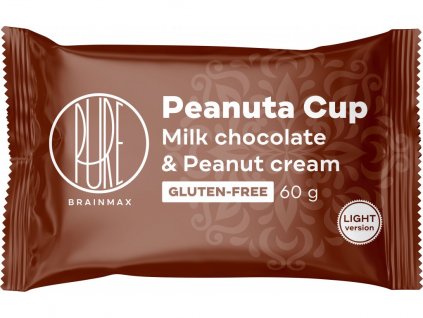 brainmax pure peanuta cup coko kosicek s arasidovym kremem 60 g 3