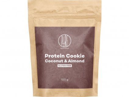 brainmax pure protein cookie kokos mandle 100 g 1
