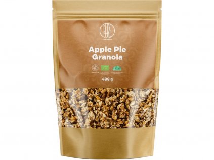 brainmax pure granola apple pie javorovy sirup a jablko bio 400 g