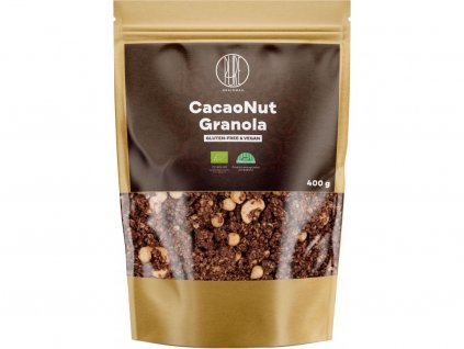 brainmax pure cacaonut granola kakao a liskovy orech bio 400 g