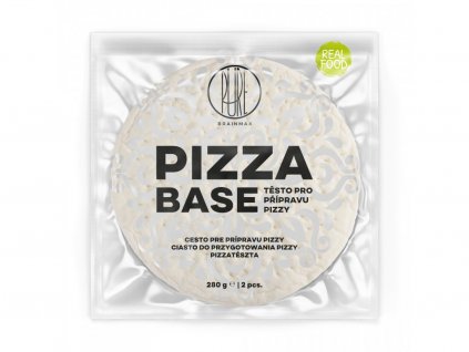 brainmax pure pizza base hotove testo na pizzu z italie 2 ks