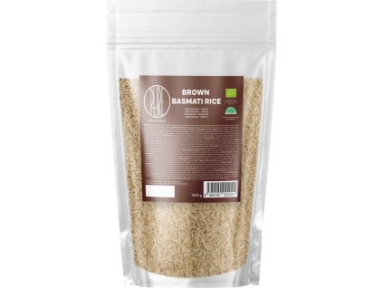 BrainMax Pure Rýže, hnědá, Basmati BIO, 1kg