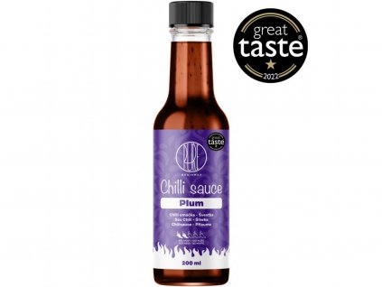 brainmax pure chilli sauce plum chilli omacka svestka 200ml