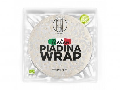 brainmax pure piadina wrap bio 4 ks