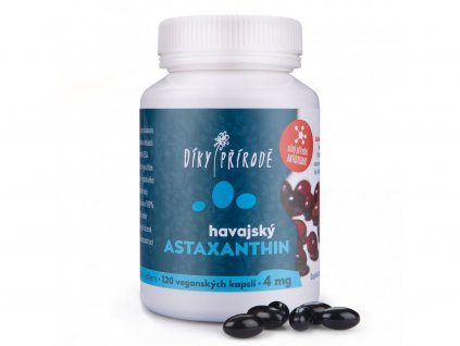 havajsky astaxanthin vegan 4 mg 120 kapsli