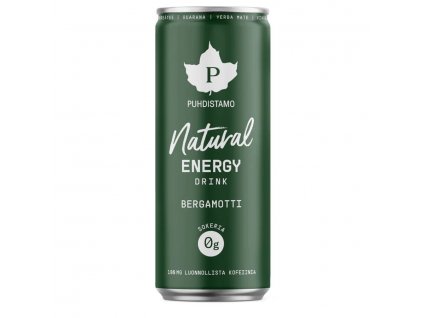 natural energy drink 330ml bergamot