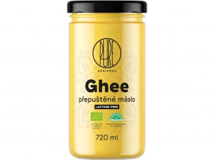 brainmax pure ghi prepustene maslo bio 720 ml