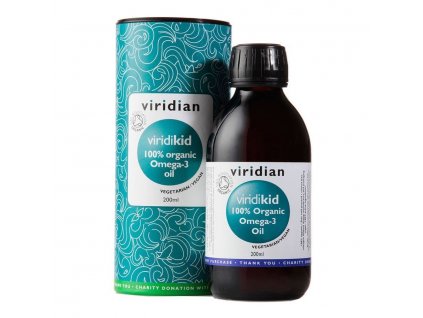 viridikid omega 3 oil 200ml organic