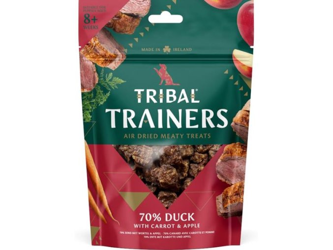 TRIBAL Trainers Snack Duck, Carrot & Apple 80 g