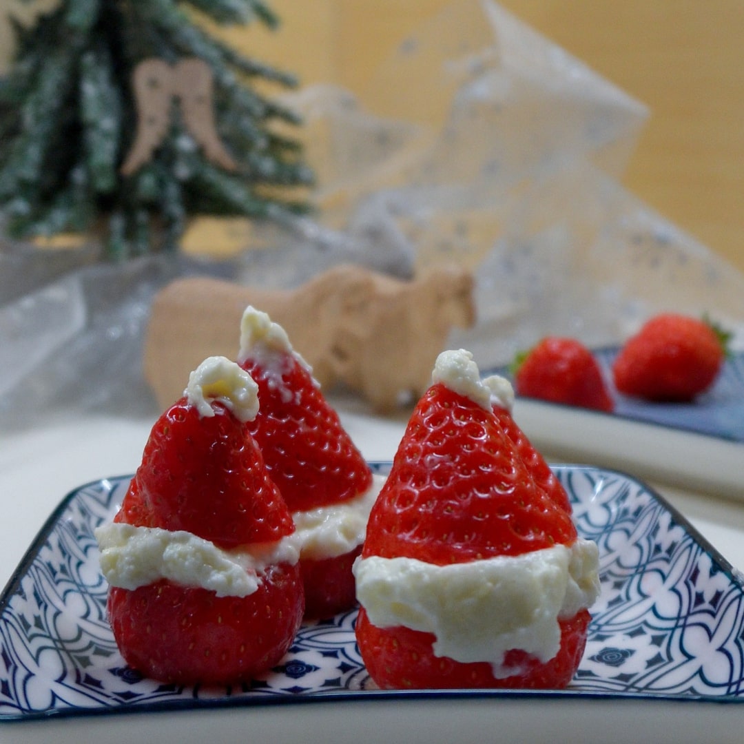 Sladké ovocné mikulášske čiapky