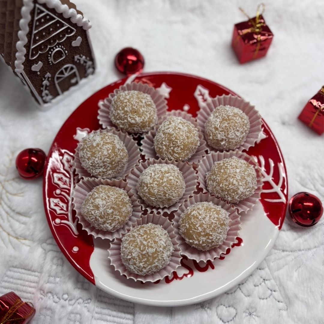 Vegan Rafaello guľky v zdravšom prevedení