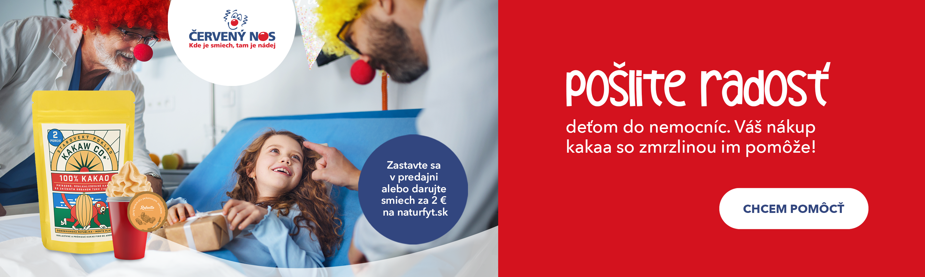 Červený nos