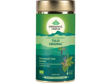 45546 ajur organic india tulsi orig 100g syp caj