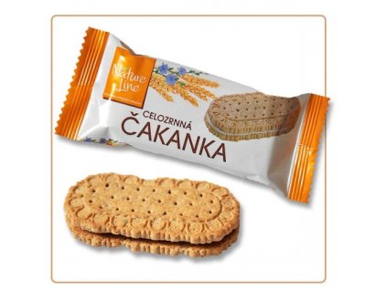 ČAKANKA celozrnná sušienka plnená