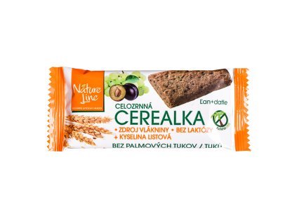 NATURE LINE Celozrnná cerealka ľan a ďatle 30g.png