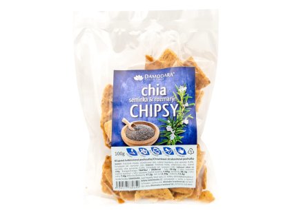demodara chipsy chia rozmarín 100 g.webp